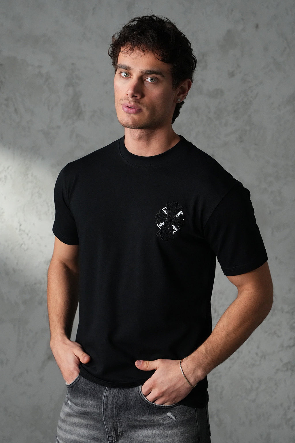 Chrome Drip Tee
