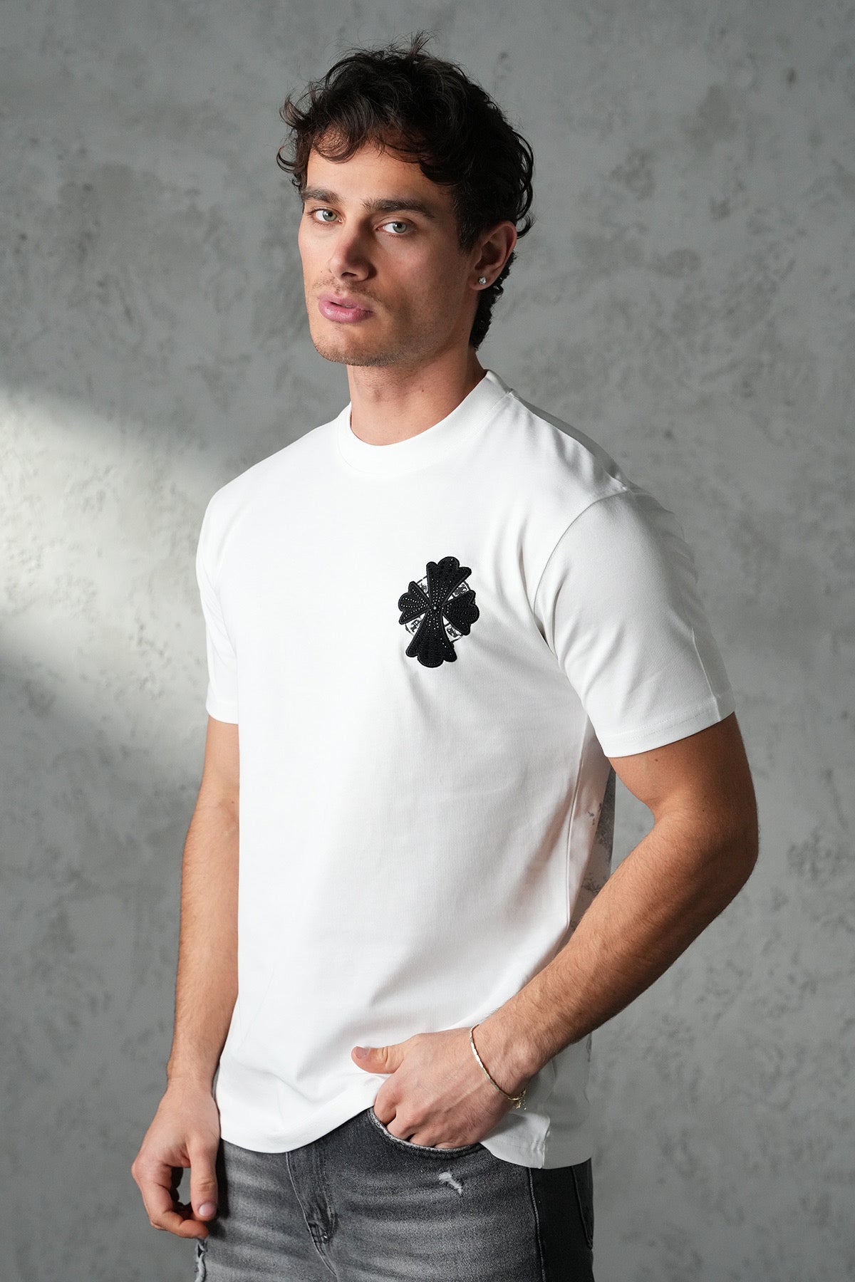 Chrome Drip Tee