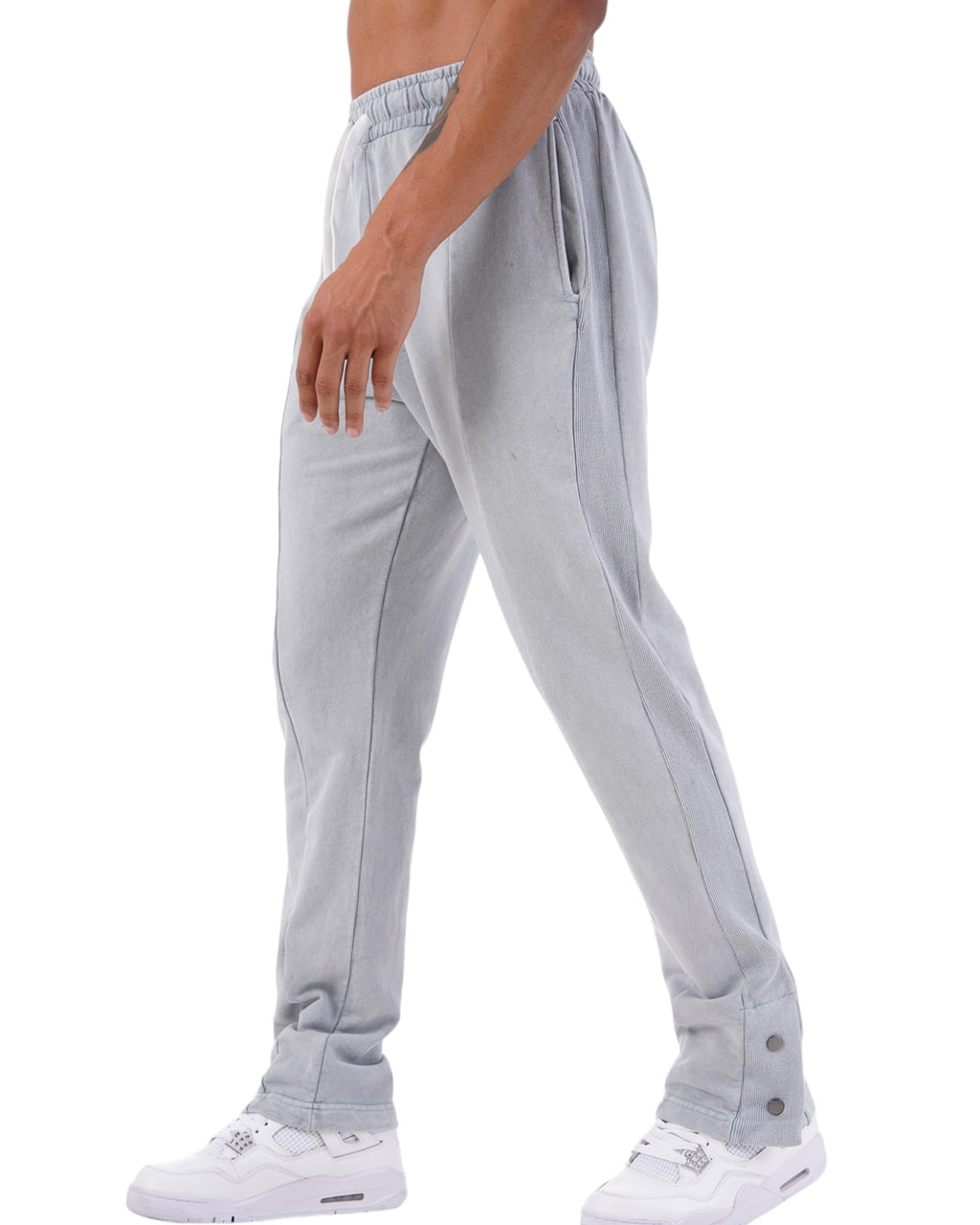 Elegant Jogger mit Knopf Saum
