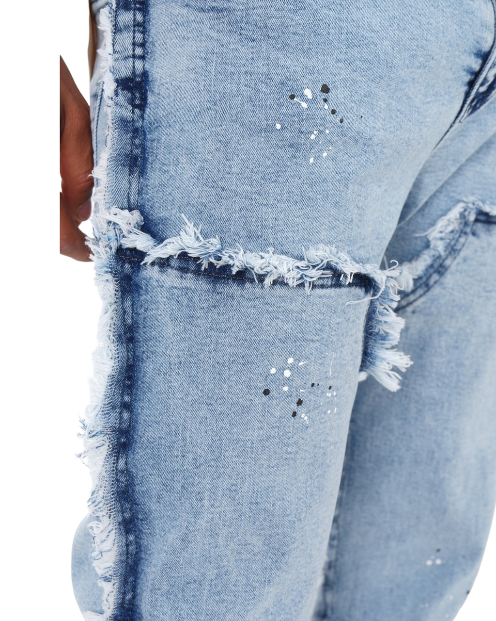Gangster Drip Jeans light Blue