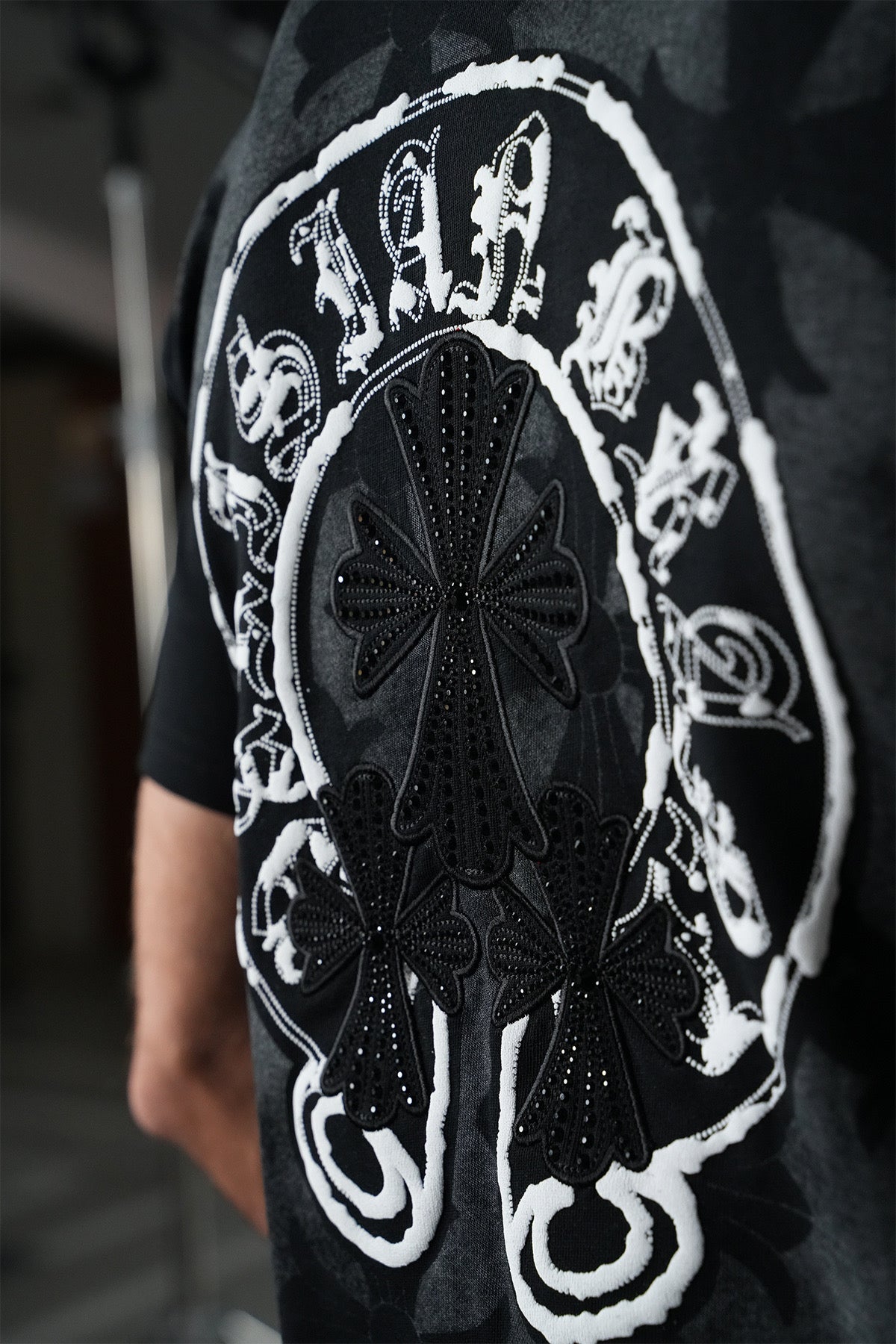 Chrome Drip Tee