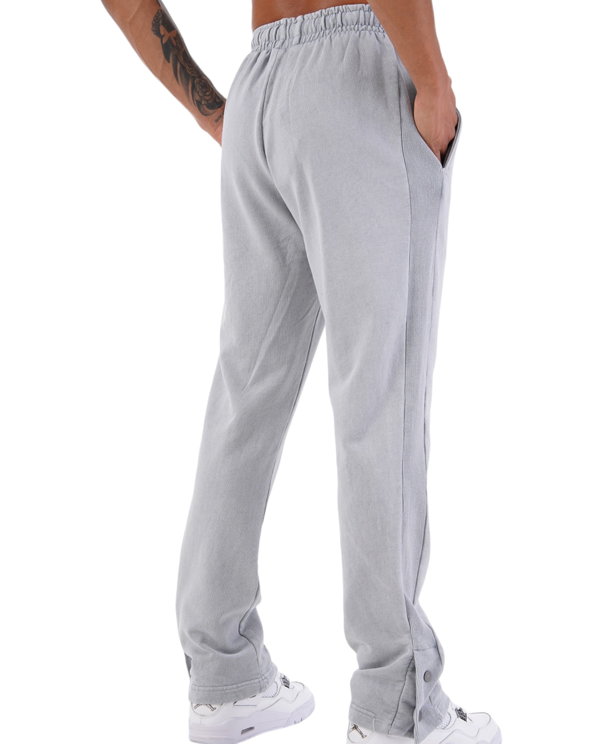 Elegant Jogger mit Knopf Saum