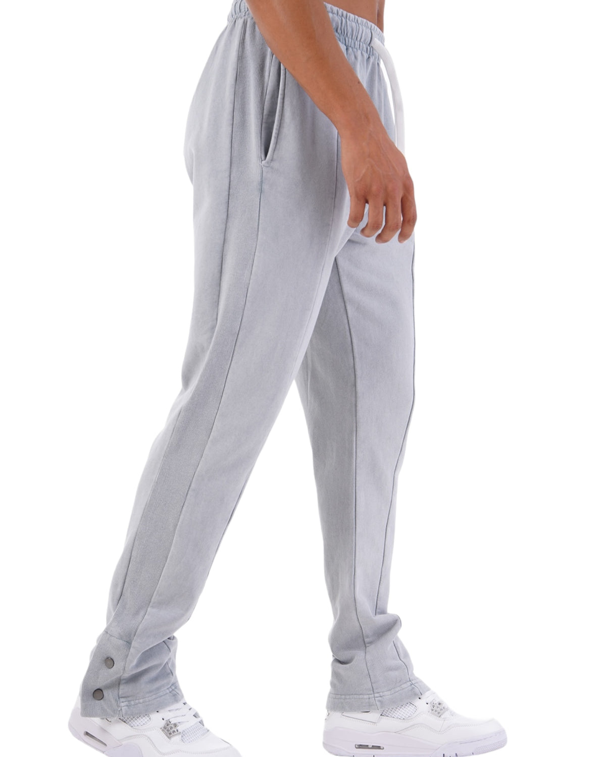 Elegant Jogger mit Knopf Saum