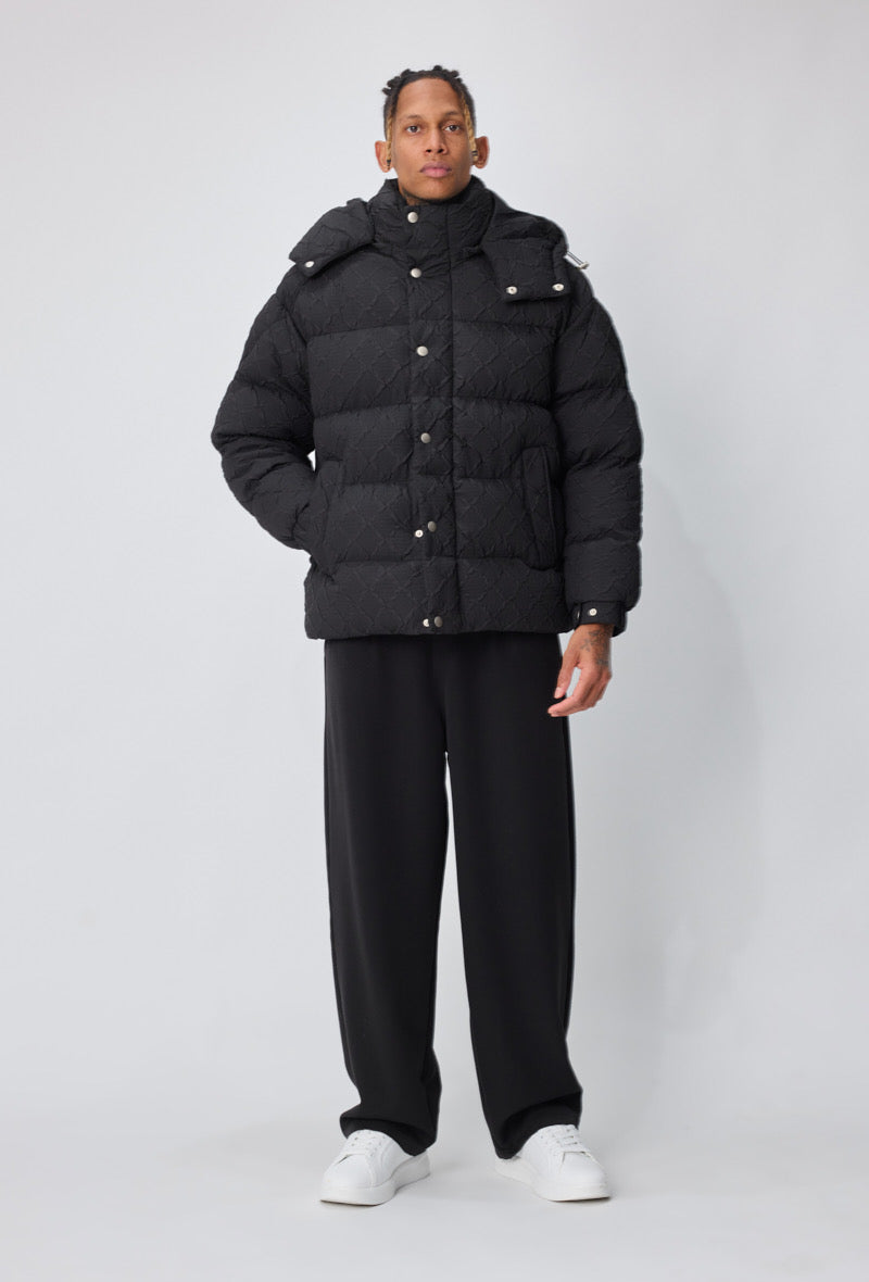 Oversize Muster Jacke
