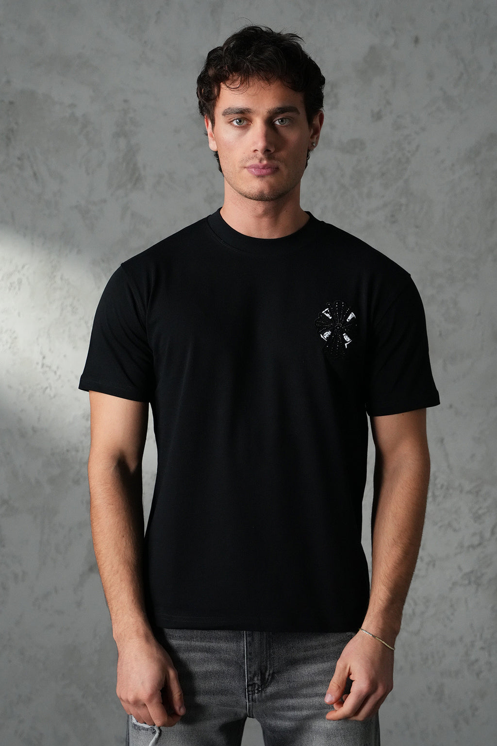 Chrome Drip Tee