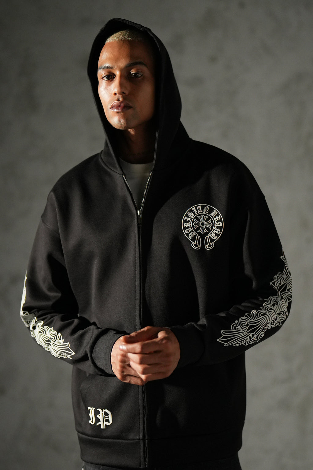 Chrome Drip Zipper
