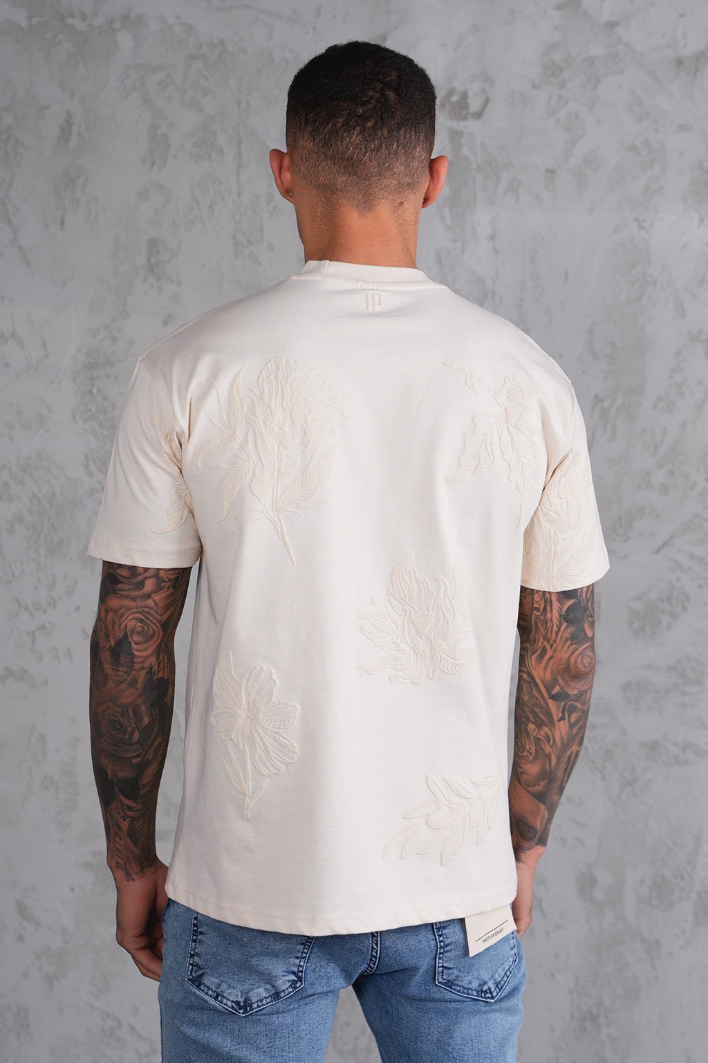 engraved flowers Tee