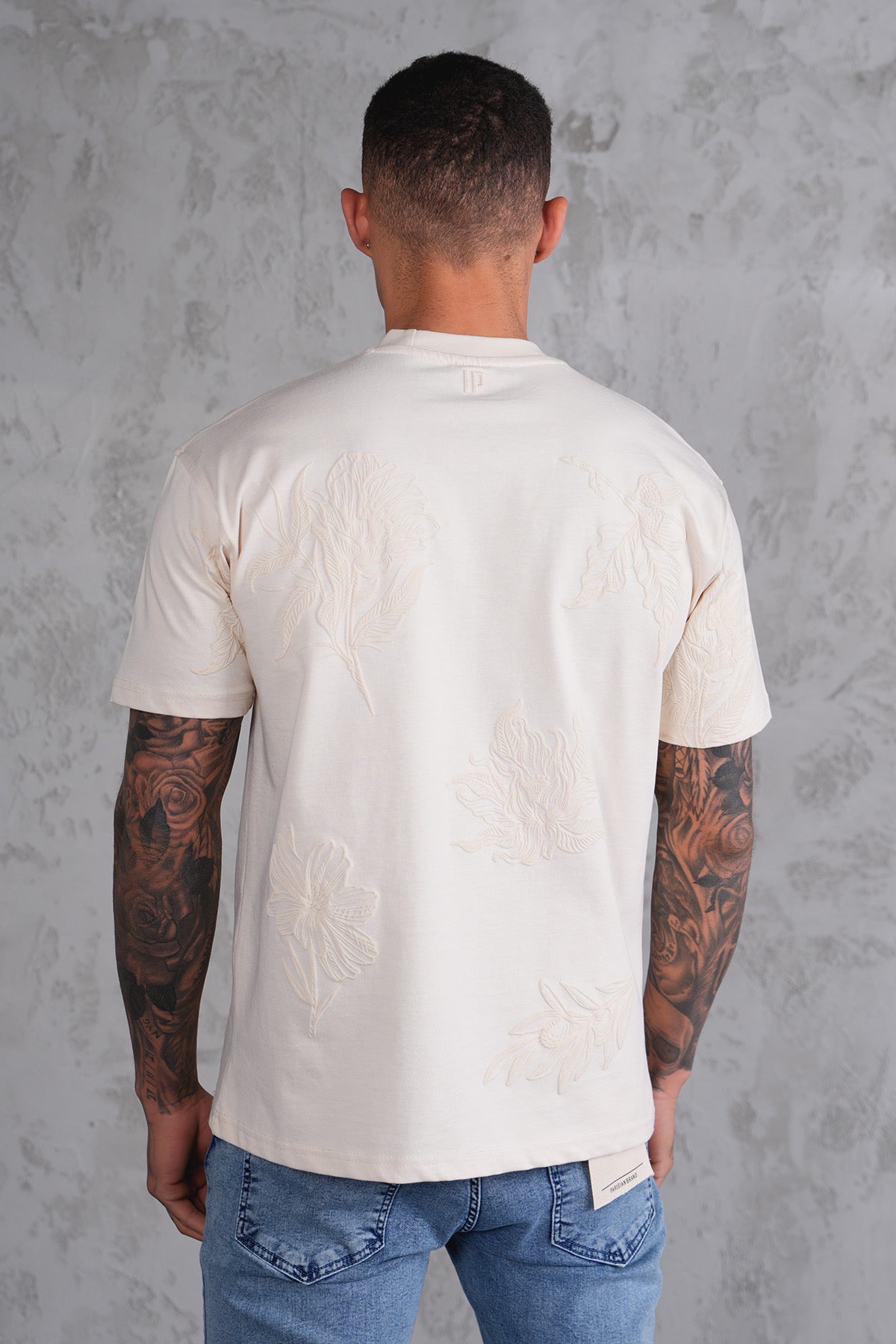 engraved flowers Tee