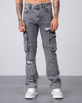 Pocket Flaired Grey
