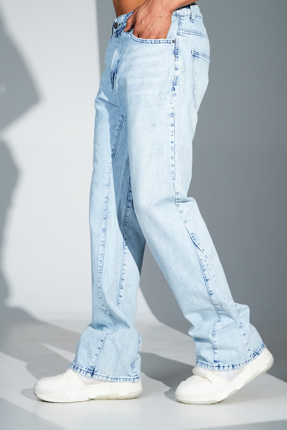 Flaired Oversize Lightblue