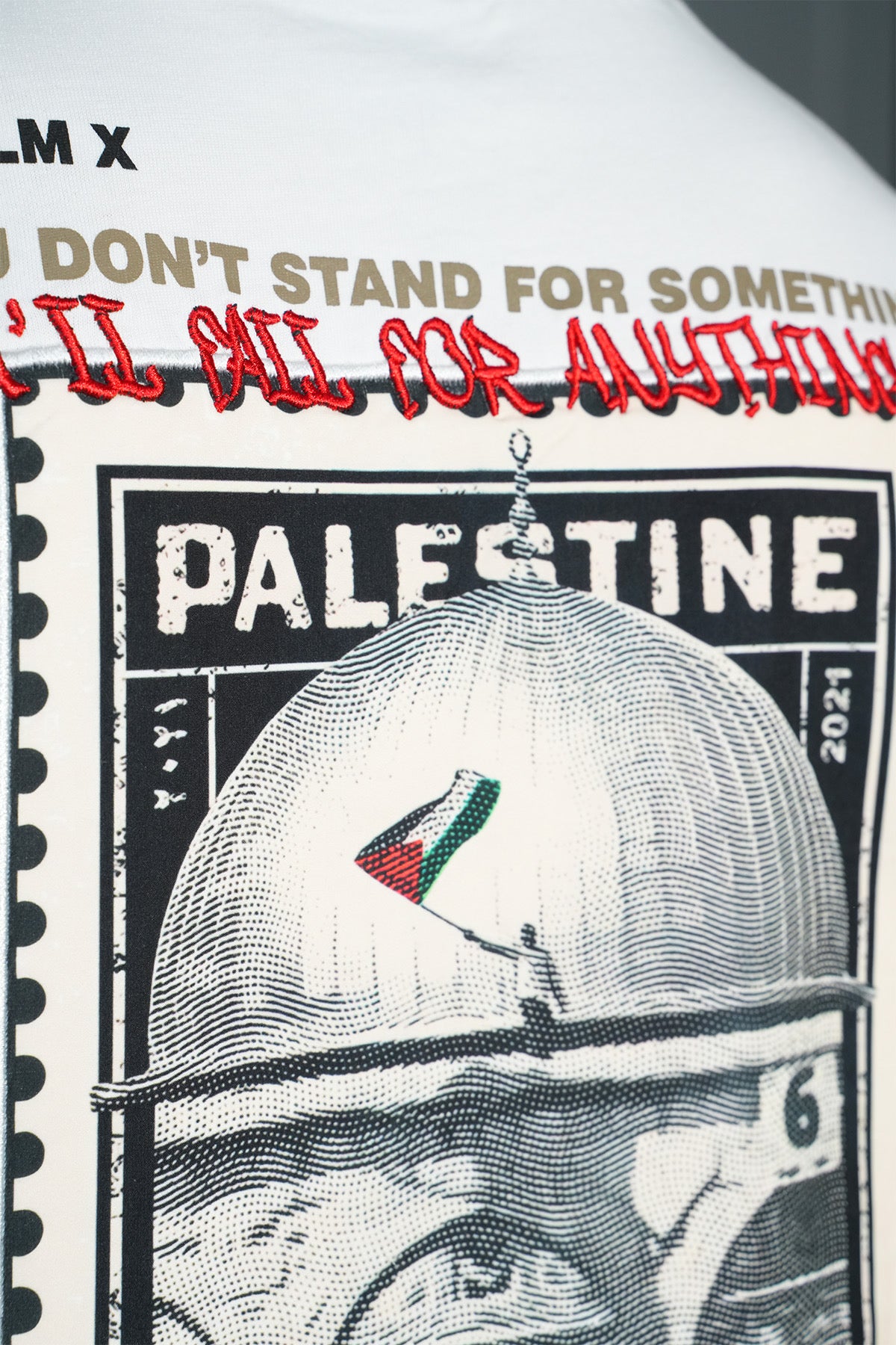 Malcolm x Palestine Tee