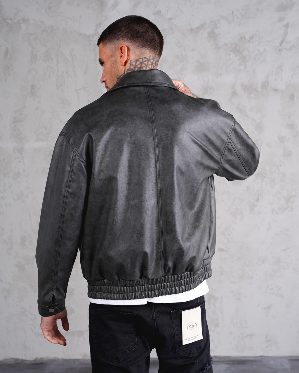 Leder Jacket