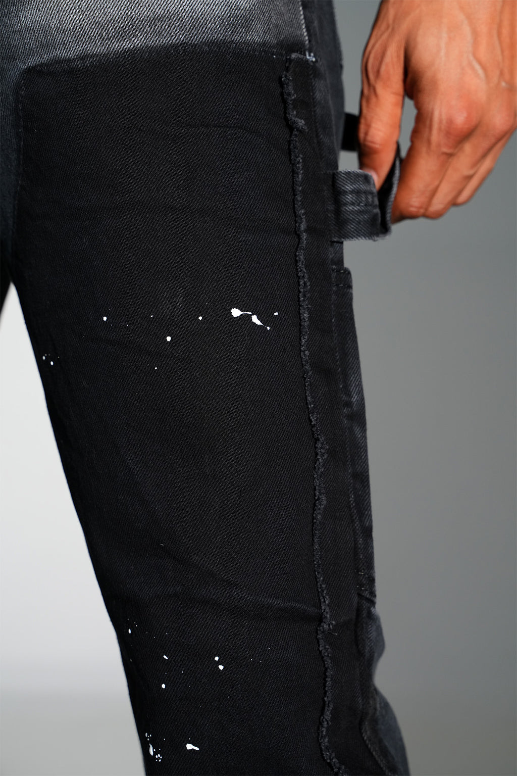 Gangster Oversize Denim Black