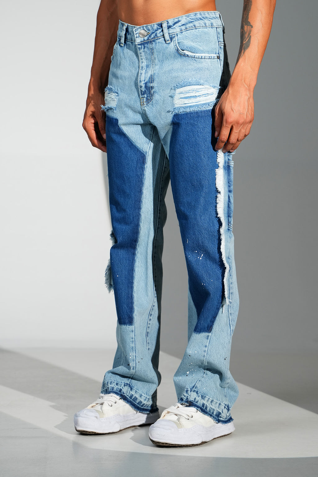 Gangster Oversize Denim Blue