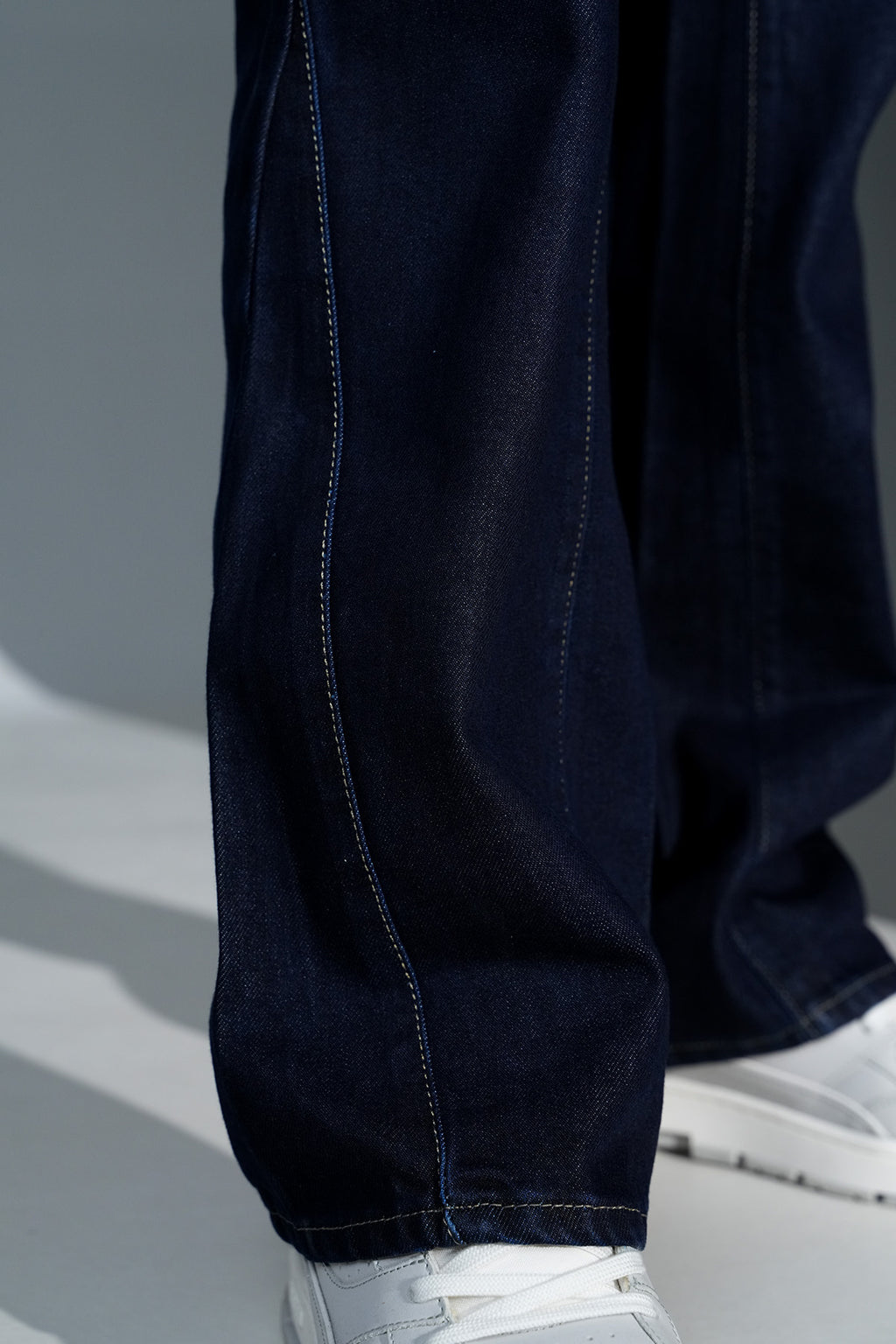 Heavy Flaired Jeans d-Blue