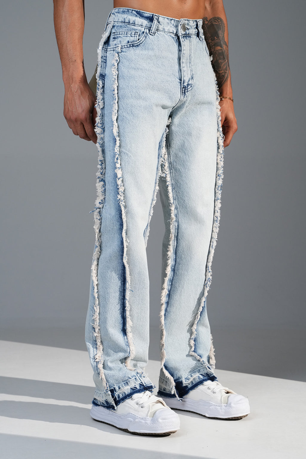 Lined Flaired Denim