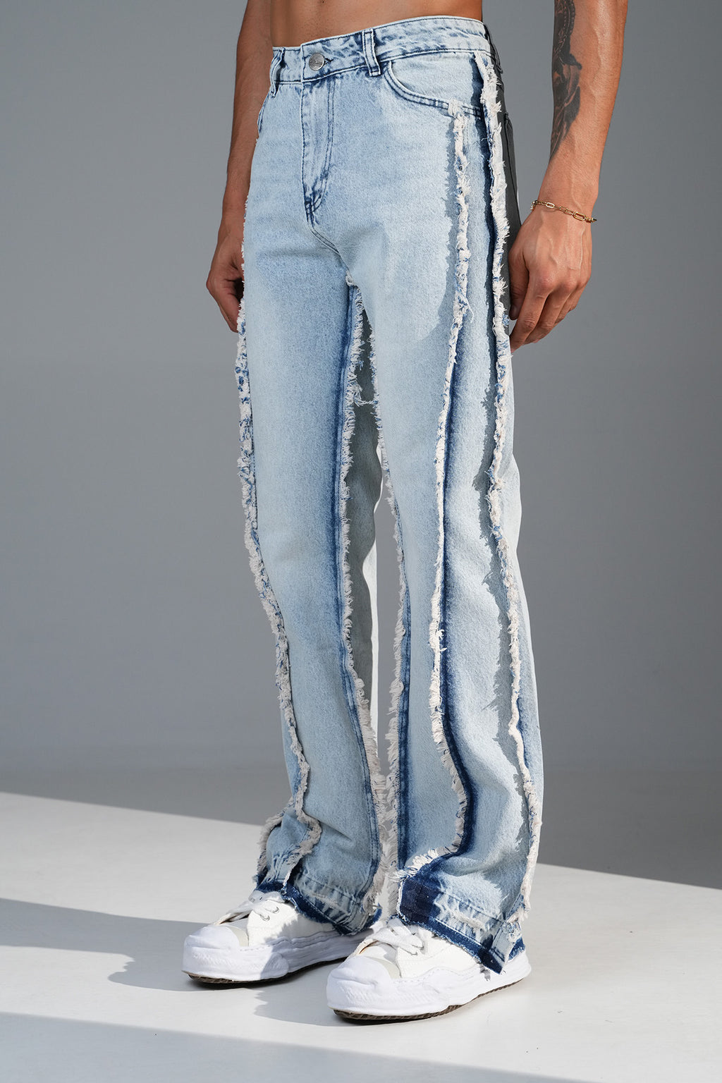 Lined Flaired Denim