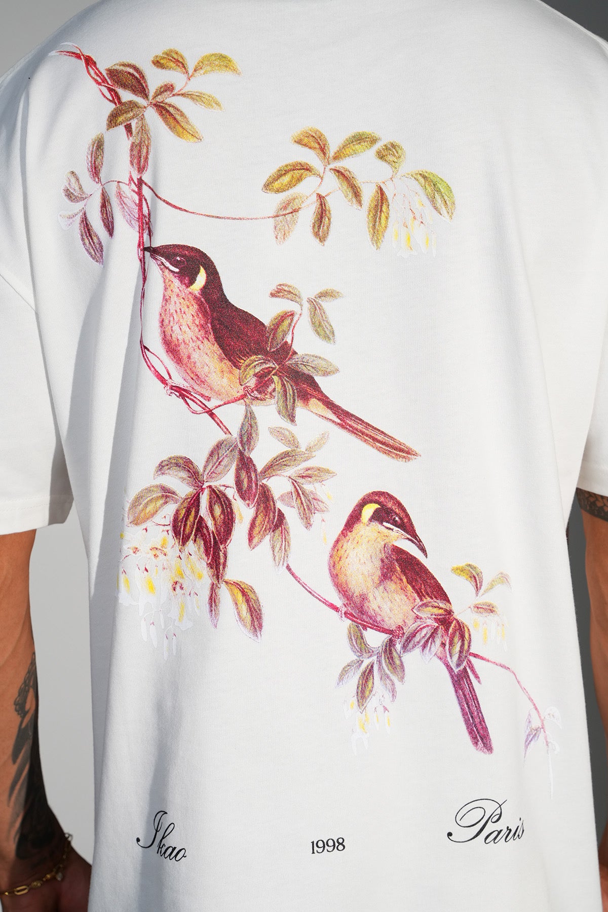 Flowers Bird Tee