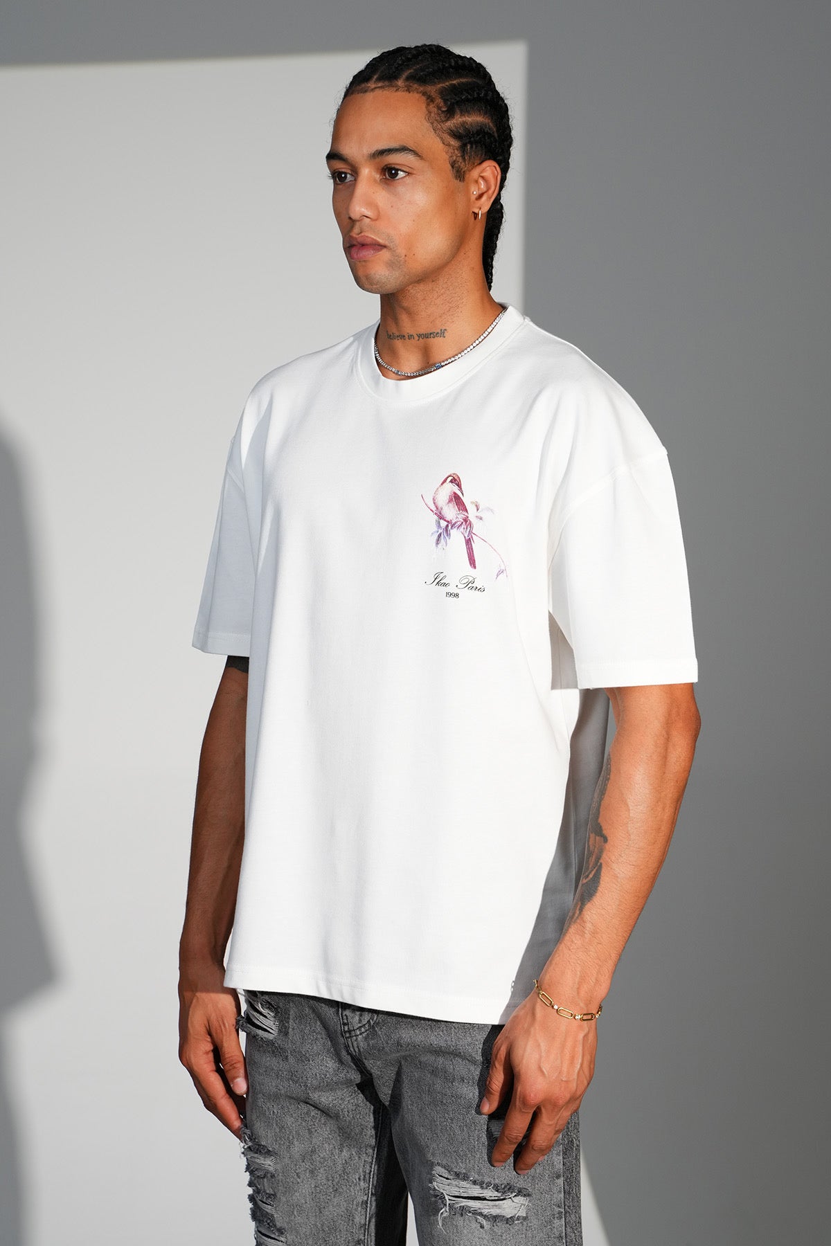 Flowers Bird Tee