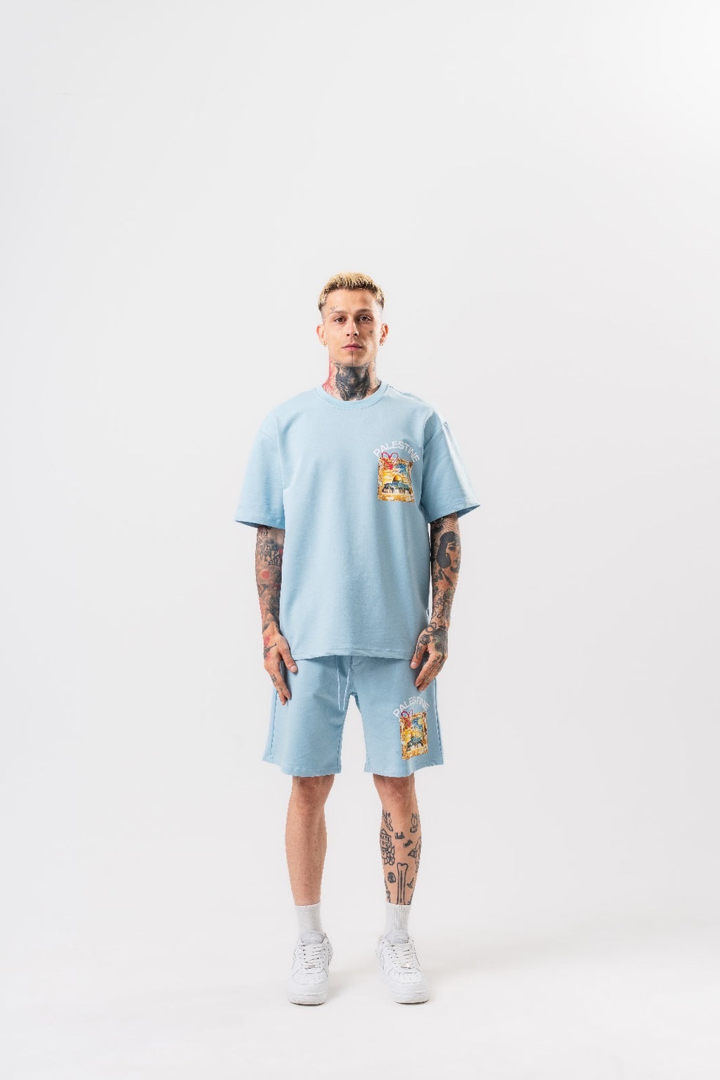 Palestine Heart Set T-Shirt + Shorts