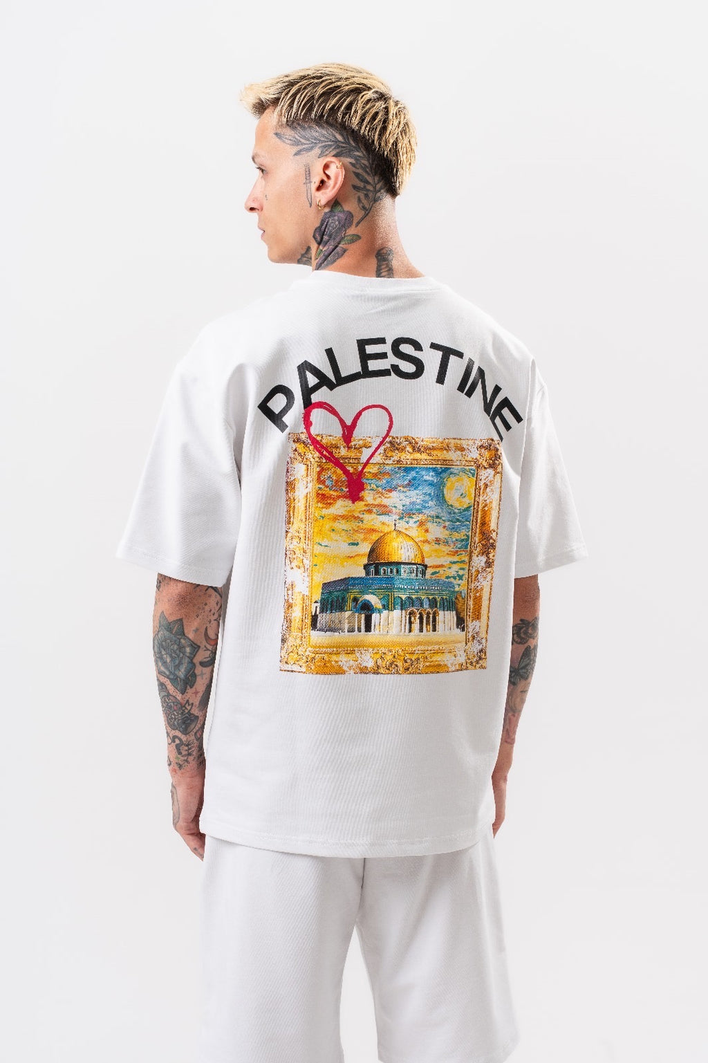 Palestine Heart Set T-Shirt + Shorts