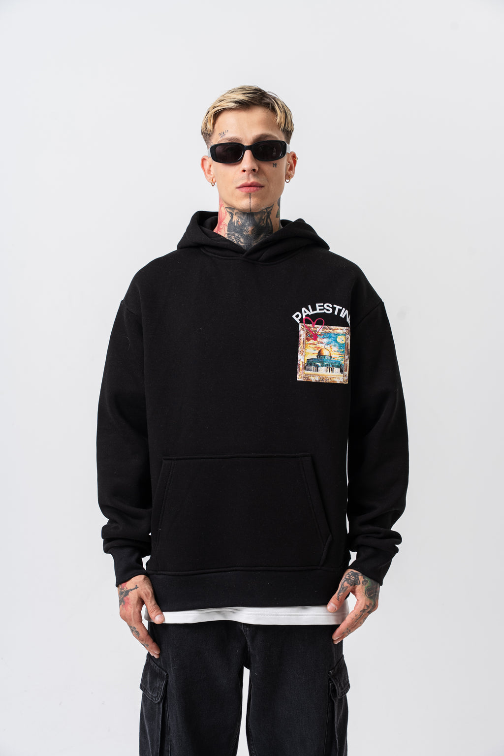 Palestine Heart Hoodie