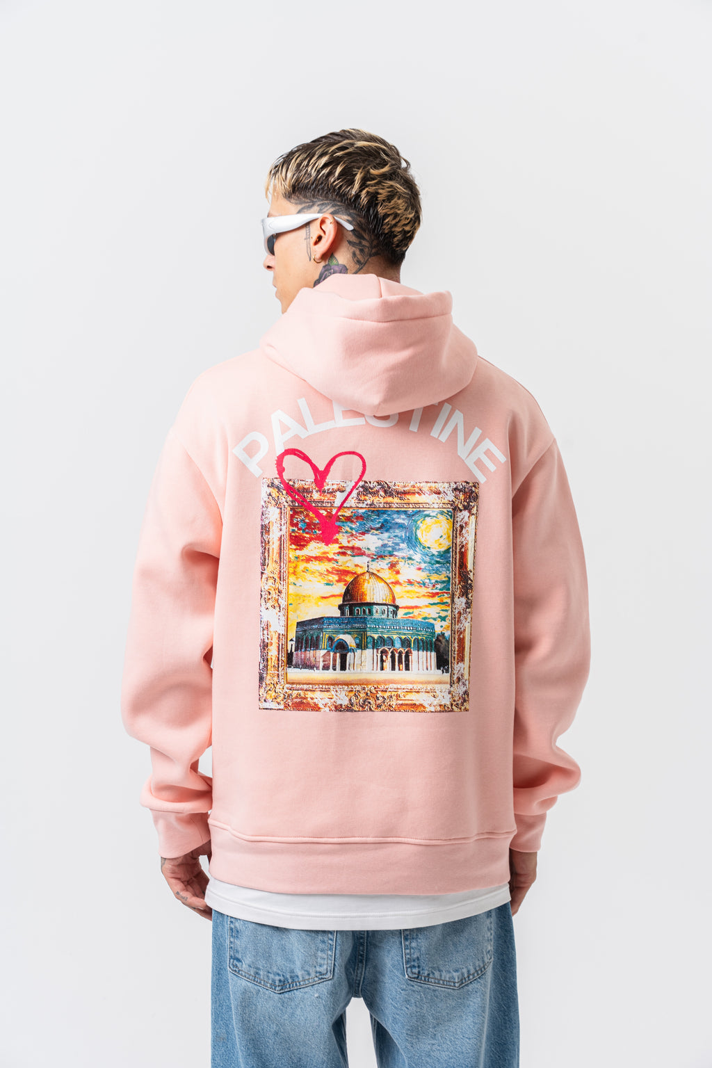 Palestine Heart Hoodie