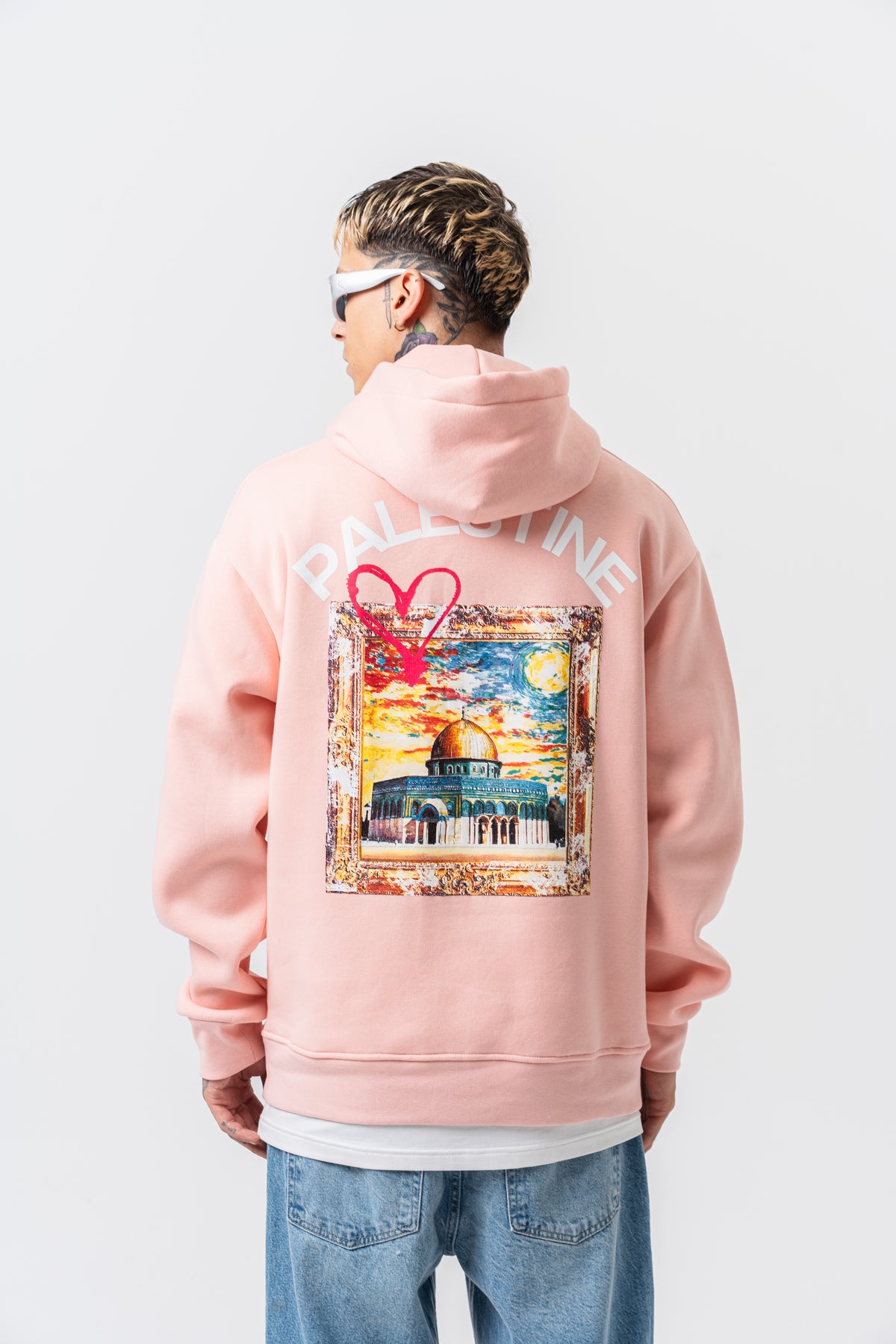 Palestine Heart Hoodie